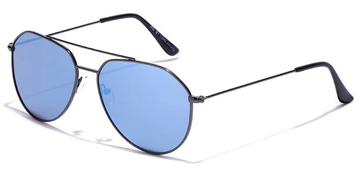 JRS by Coolwinks S20C5960 Blue Mirror Pilot Sunglasses for Men and Women-BLUE-1