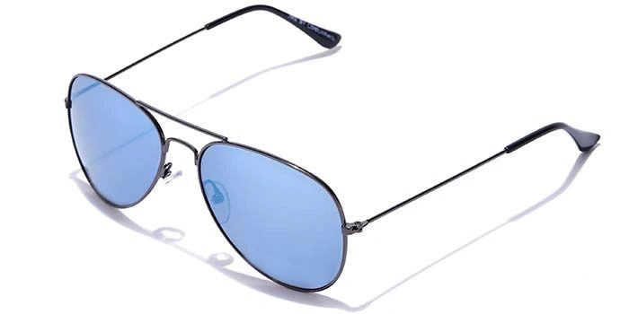 JRS by Coolwinks S20C6023 Blue Mirror Pilot Sunglasses for Men and Women-BLUE-1