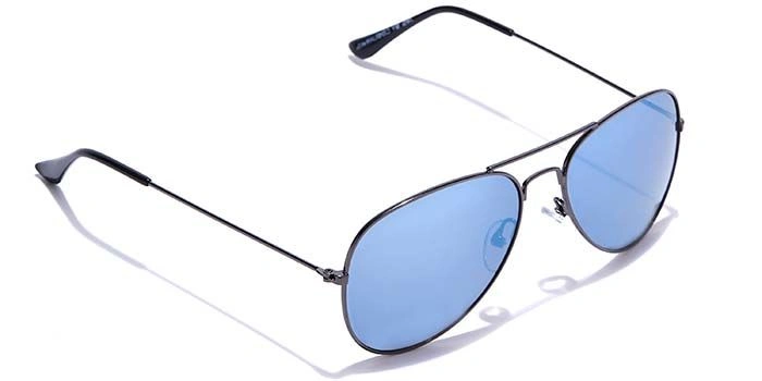 JRS by Coolwinks S20C6023 Blue Mirror Pilot Sunglasses for Men and Women-BLUE-2