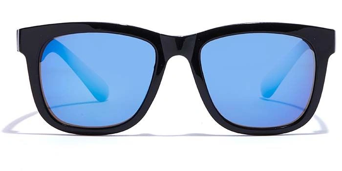 JRS by Coolwinks S20B6388 Blue Mirror Retro Square Sunglasses for Men and Women-