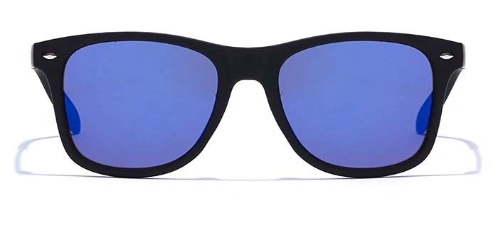 JRS by Coolwinks S20C6399 Blue Mirror Retro Square Sunglasses for Men and Women-