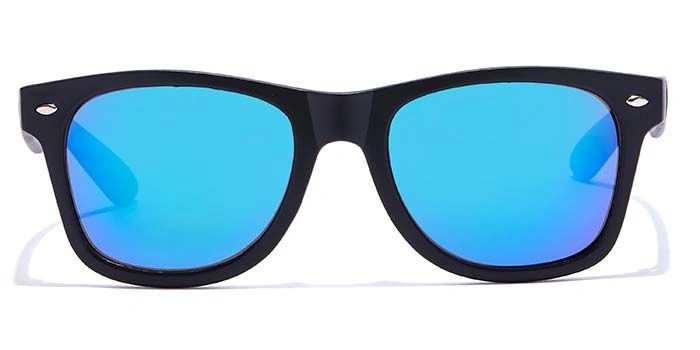 JRS by Coolwinks S35B5857 Blue Mirror Retro Square Sunglasses for Men and Women-