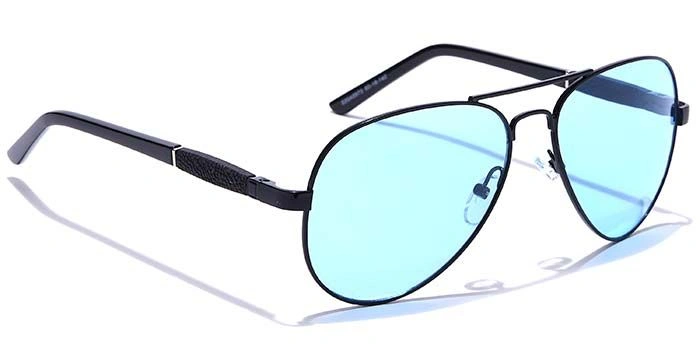 JRS by Coolwinks S20A5973 Blue Tinted Pilot Sunglasses for Men and Women-BLUE-2