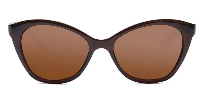 JRS by Coolwinks S15C5727 Brown Tinted Cateye Sunglasses for Women-