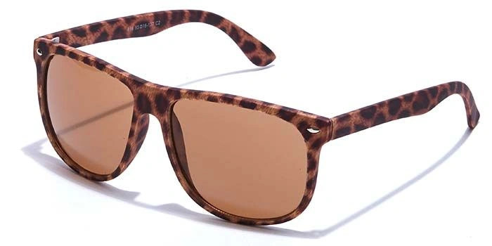 JRS by Coolwinks S15A6398 Brown Tinted Retro Square Sunglasses for Men and Women-BROWN-1