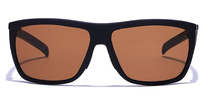 JRS by Coolwinks S15B6348 Brown Tinted Retro Square Sunglasses for Men and Women-