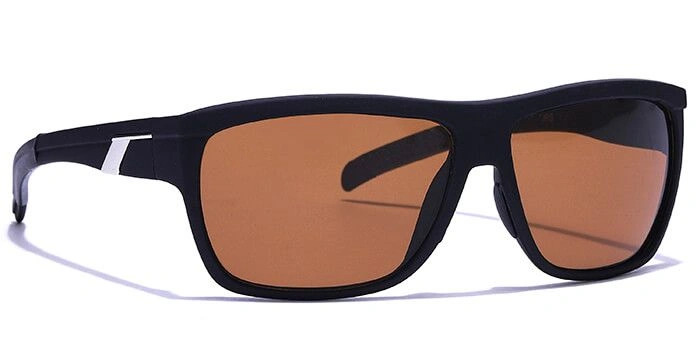 JRS by Coolwinks S15B6348 Brown Tinted Retro Square Sunglasses for Men and Women-BROWN-2