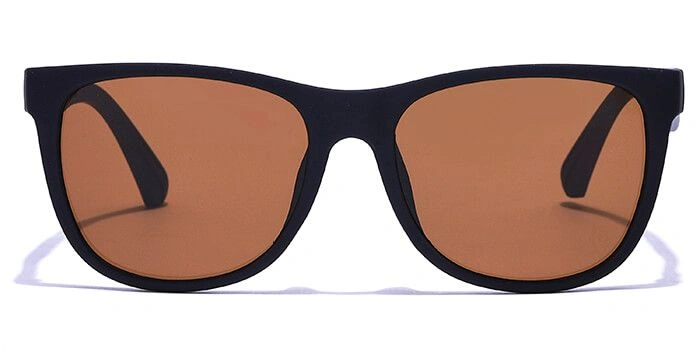 JRS by Coolwinks S15C6352 Brown Tinted Retro Square Sunglasses for Men and Women-