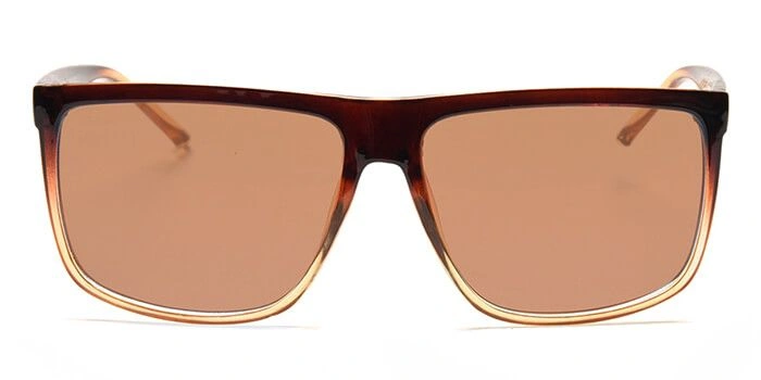 JRS by Coolwinks S15C6362 Brown Tinted Retro Square Sunglasses for Men and Women-