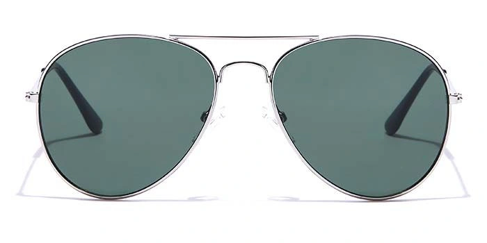 JRS by Coolwinks S35A5667 Green Tinted Pilot Sunglasses for Men and Women-