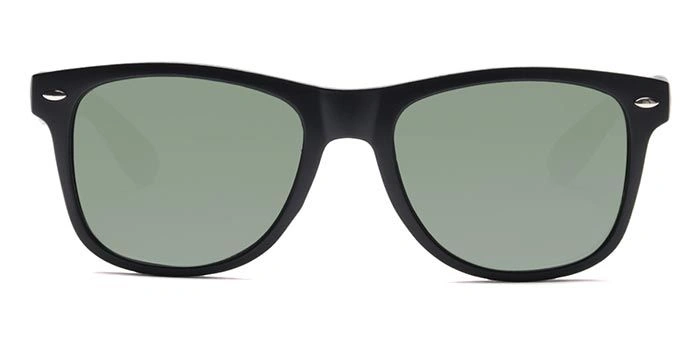 JRS by Coolwinks S35A5786 Green Tinted Retro Square Sunglasses for Men and Women-