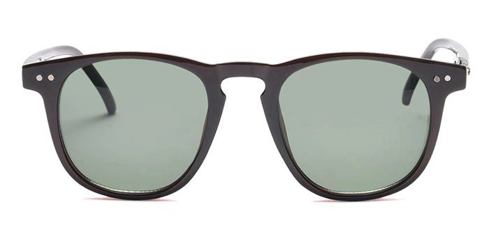 JRS by Coolwinks S35C5765 Green Tinted Retro Square Sunglasses for Men and Women-