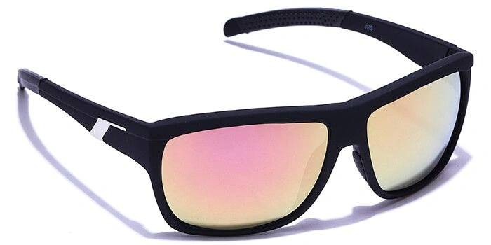 JRS by Coolwinks S67C6348 Multicolor Flash Retro Square Sunglasses for Men and Women-MULTICOLOR-2