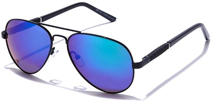 JRS by Coolwinks S15A5982 Multicolor Mirror Pilot Sunglasses for Men and Women-MULTICOLOR-1