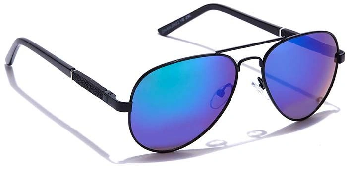 JRS by Coolwinks S15A5982 Multicolor Mirror Pilot Sunglasses for Men and Women-MULTICOLOR-2