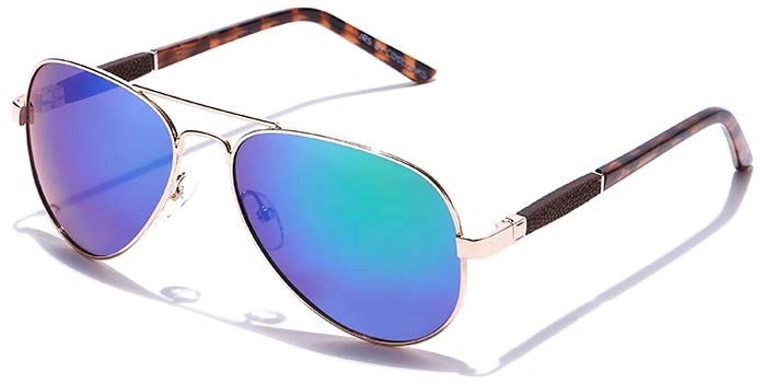 JRS by Coolwinks S15C5982 Multicolor Mirror Pilot Sunglasses for Men and Women-MULTICOLOR-1