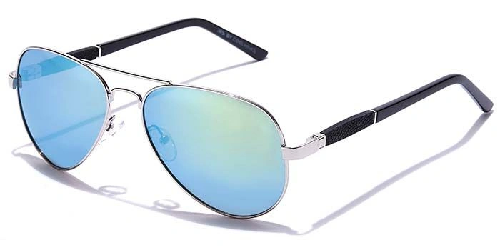 JRS by Coolwinks S25B5985 Multicolor Mirror Pilot Sunglasses for Men and Women-MULTICOLOR-1