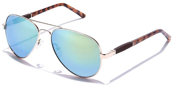 JRS by Coolwinks S25C5985 Multicolor Mirror Pilot Sunglasses for Men and Women-MULTICOLOR-1