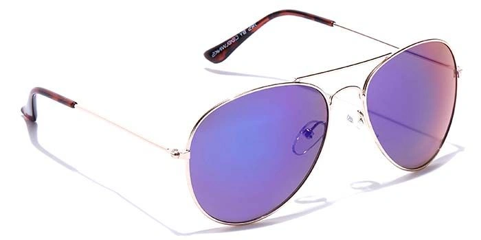 JRS by Coolwinks S35B5681 Multicolor Mirror Pilot Sunglasses for Men and Women-MULTICOLOR-2