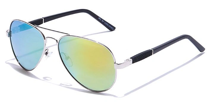 JRS by Coolwinks S35B5983 Multicolor Mirror Pilot Sunglasses for Men and Women-MULTICOLOR-1