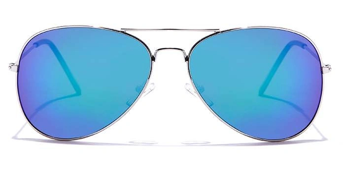 JRS by Coolwinks S35B6025 Multicolor Mirror Pilot Sunglasses for Men and Women-