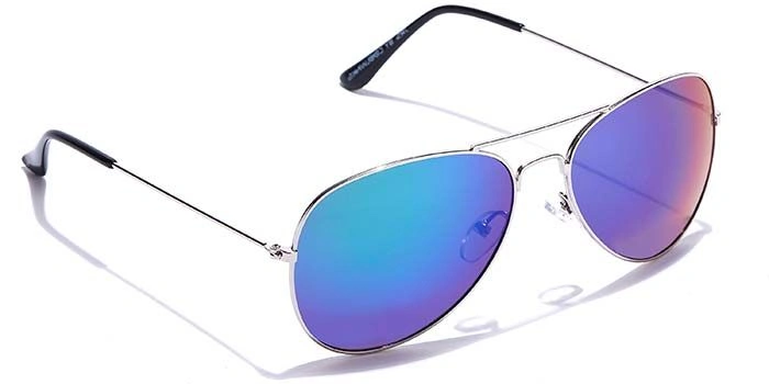 JRS by Coolwinks S35B6025 Multicolor Mirror Pilot Sunglasses for Men and Women-MULTICOLOR-2