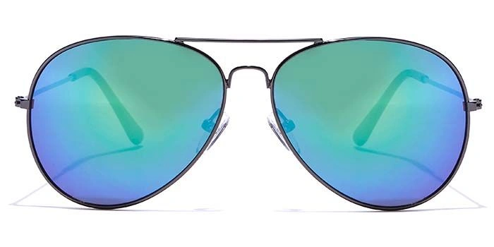 JRS by Coolwinks S35C5899 Multicolor Mirror Pilot Sunglasses for Men and Women-