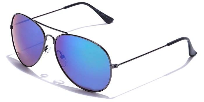 JRS by Coolwinks S35C5899 Multicolor Mirror Pilot Sunglasses for Men and Women-MULTICOLOR-1