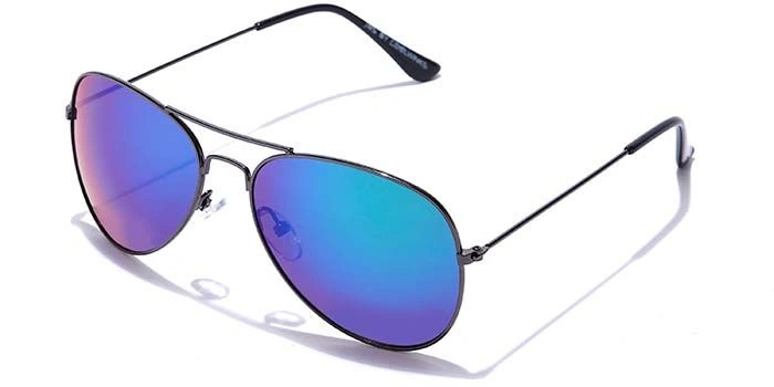 JRS by Coolwinks S35C6025 Multicolor Mirror Pilot Sunglasses for Men and Women-MULTICOLOR-1