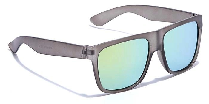 JRS by Coolwinks S67C6397 MultiColor Mirror Retro Square Sunglasses for Men and Women-MULTICOLOR-2