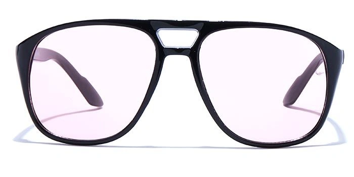 JRS by Coolwinks S23A5830 Pink Tinted Pilot Sunglasses for Men and Women-