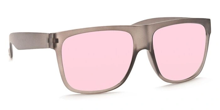 JRS by Coolwinks S23B6366 Pink Tinted Retro Square Sunglasses for Men and Women-PINK-2