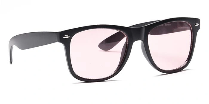 JRS by Coolwinks S23A5794 Pink Tinted Retro Square Sunglasses for Men and Women-PINK-2