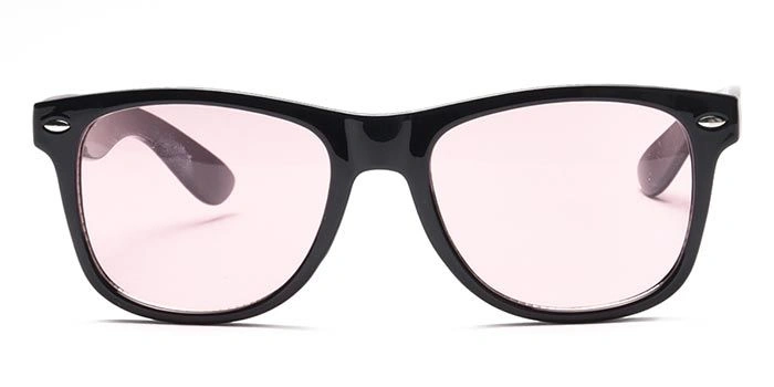 JRS by Coolwinks S23B5794 Pink Tinted Retro Square Sunglasses for Men and Women-