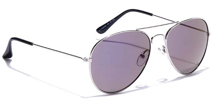 JRS by Coolwinks S17A5682 Purple Flash Pilot Sunglasses for Men and Women-PURPLE-2