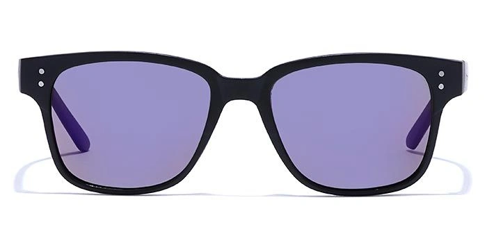 JRS by Coolwinks S17B5879 Purple Flash Retro Square Sunglasses for Women-