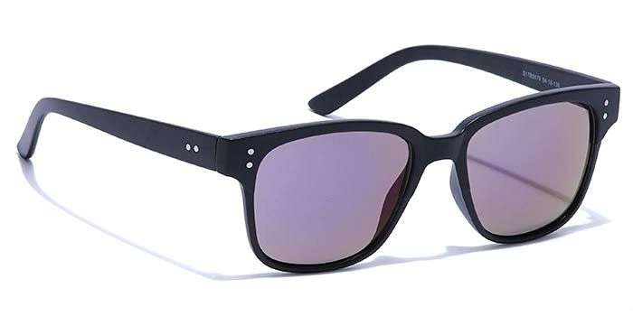 JRS by Coolwinks S17B5879 Purple Flash Retro Square Sunglasses for Women-PURPLE-2