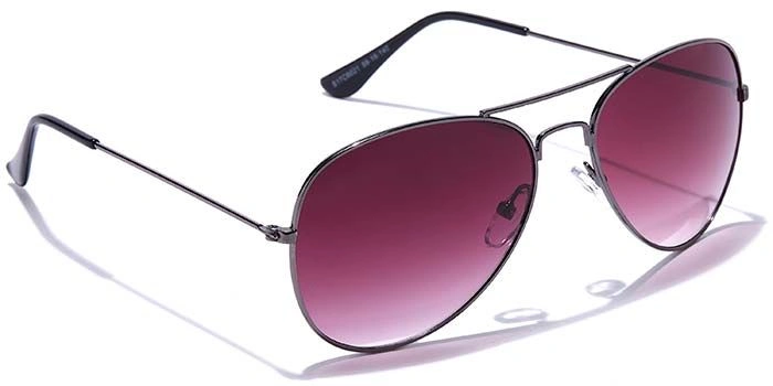 JRS by Coolwinks S17C6021 Purple Gradient Pilot Sunglasses for Men and Women-PURPLE-2