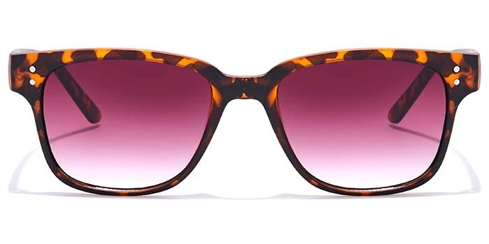 JRS by Coolwinks S17C5874 Purple Gradient Retro Square Sunglasses for Women-