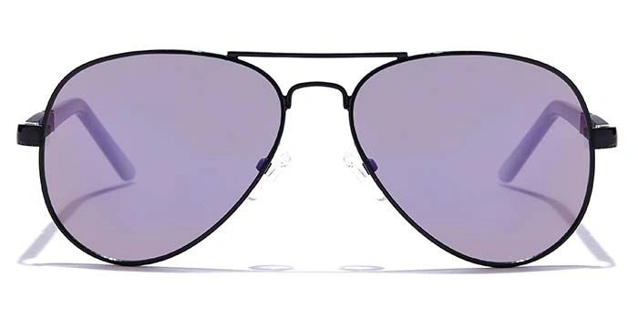 JRS by Coolwinks S17A5984 Purple Mirror Pilot Sunglasses for Men and Women-