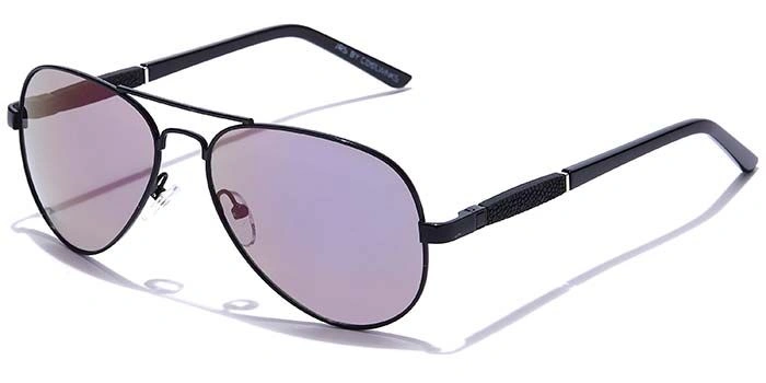 JRS by Coolwinks S17A5984 Purple Mirror Pilot Sunglasses for Men and Women-PURPLE-1