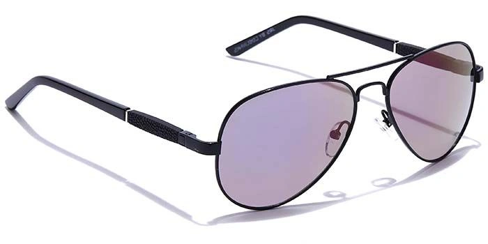 JRS by Coolwinks S17A5984 Purple Mirror Pilot Sunglasses for Men and Women-PURPLE-2