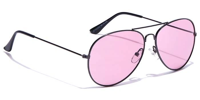 JRS by Coolwinks S17C5892 Purple Tinted Pilot Sunglasses for Men and Women-PURPLE-2