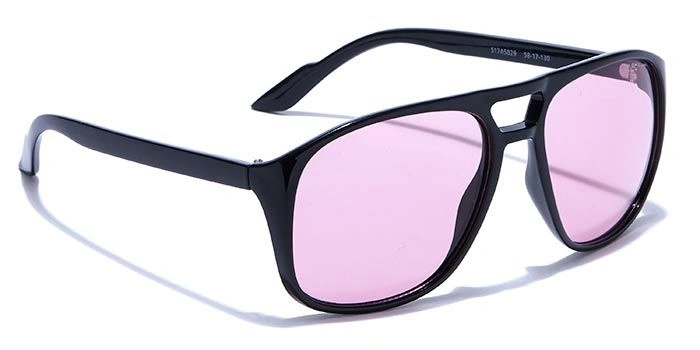 JRS by Coolwinks S17A5829 Purple Tinted Retro Square Sunglasses for Men and Women-PURPLE-2