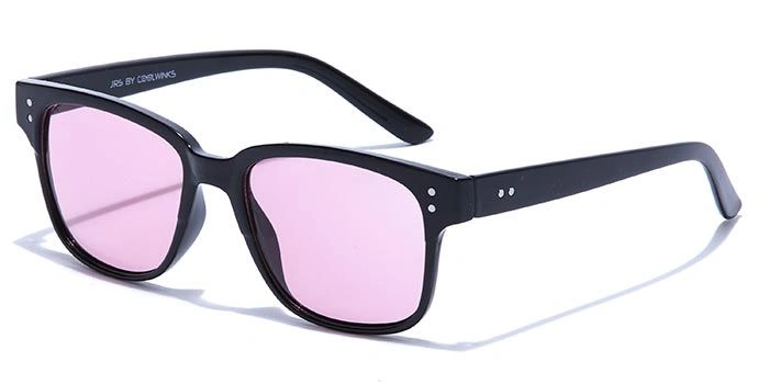 JRS by Coolwinks S17A5871 Purple Tinted Retro Square Sunglasses for Men and Women-PURPLE-1