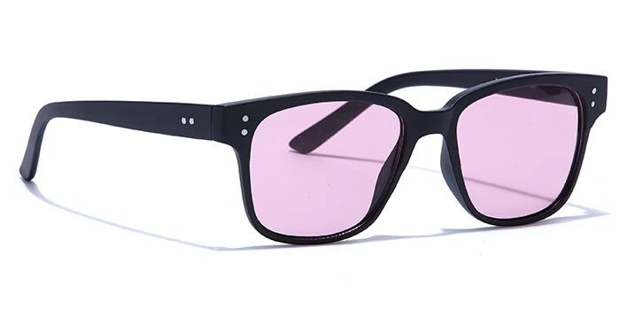 JRS by Coolwinks S17B5871 Purple Tinted Retro Square Sunglasses for Men and Women-PURPLE-2