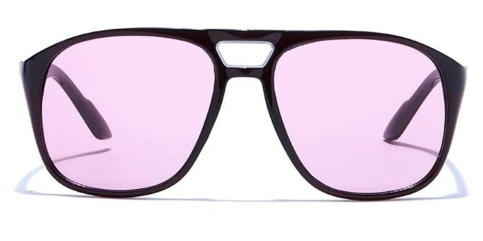 JRS by Coolwinks S17C5829 Purple Tinted Retro Square Sunglasses for Men and Women-