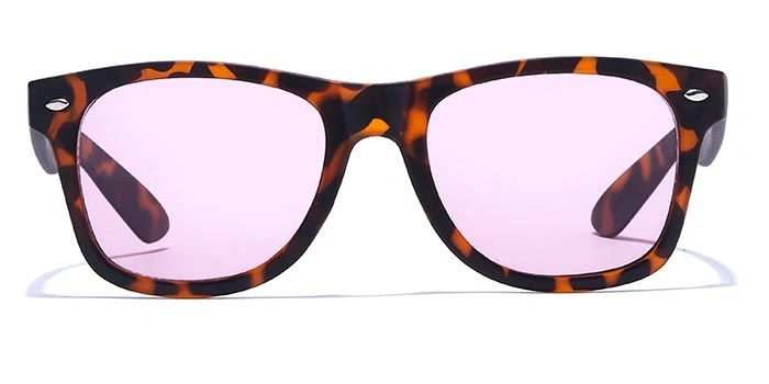 JRS by Coolwinks S17C5850 Purple Tinted Retro Square Sunglasses for Women-