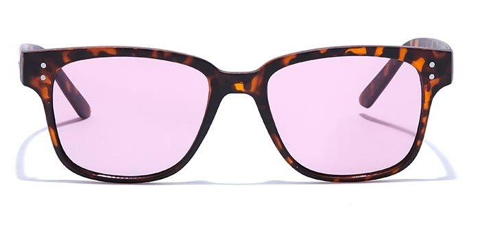 JRS by Coolwinks S17C5871 Purple Tinted Retro Square Sunglasses for Men and Women-