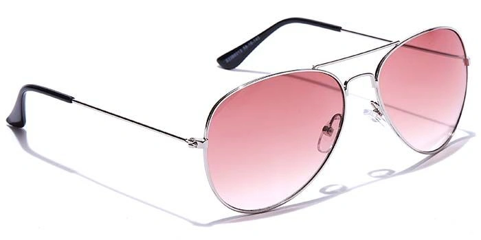 JRS by Coolwinks S33B6013 Wine Gradient Pilot Sunglasses for Men and Women-WINE-2